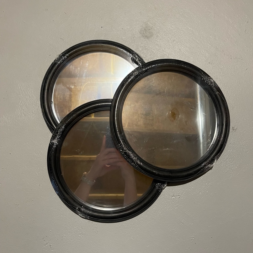 Brand new circle mirrors